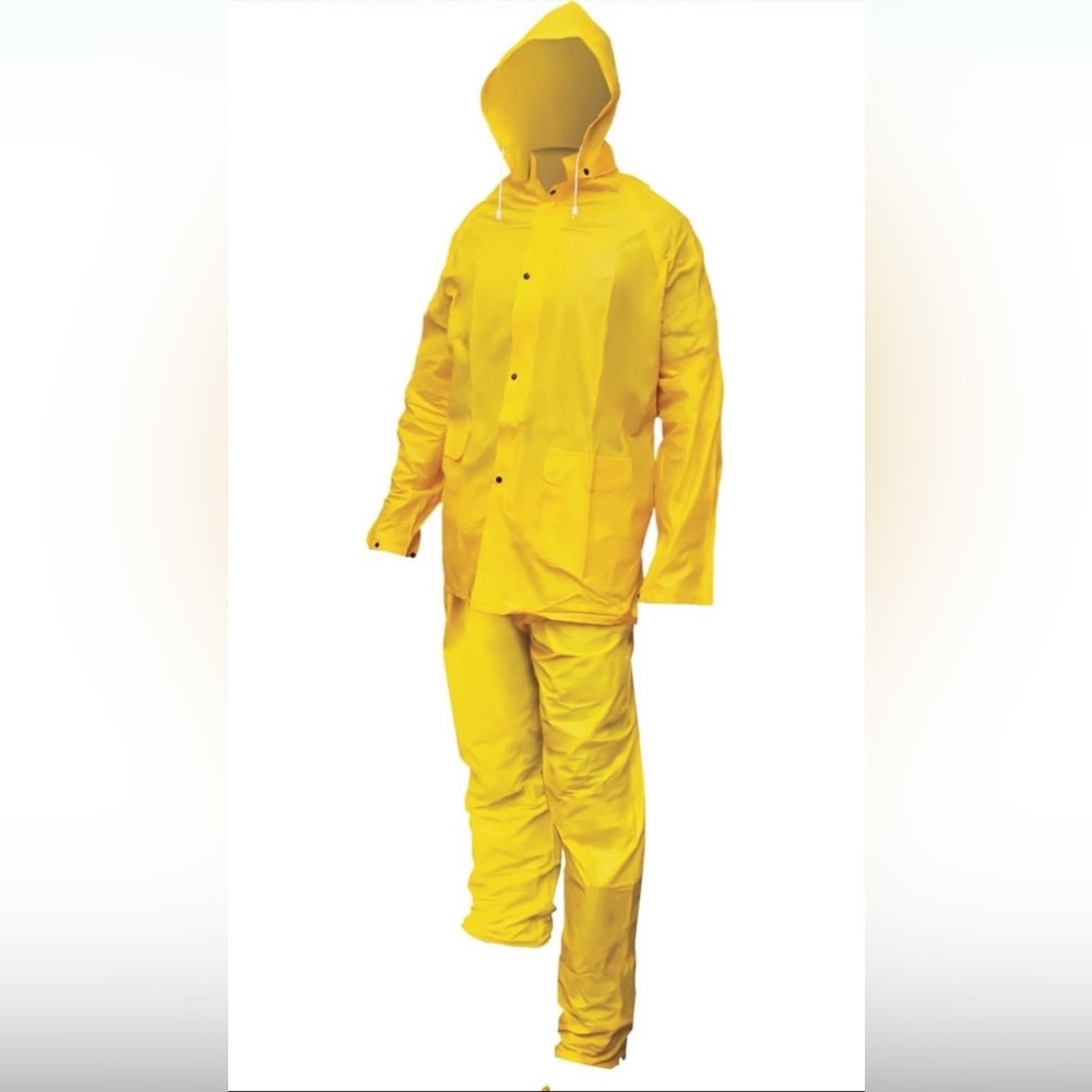 Heavy-Duty PVC Rain Suit